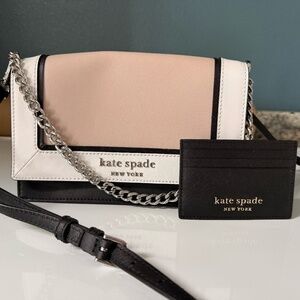 Kate Spade Crossbody bag with cardholder (BNWOT)